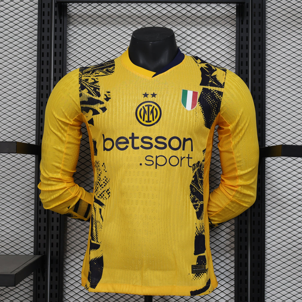 2024-25 Inter Milan Second Away Long Sleeve