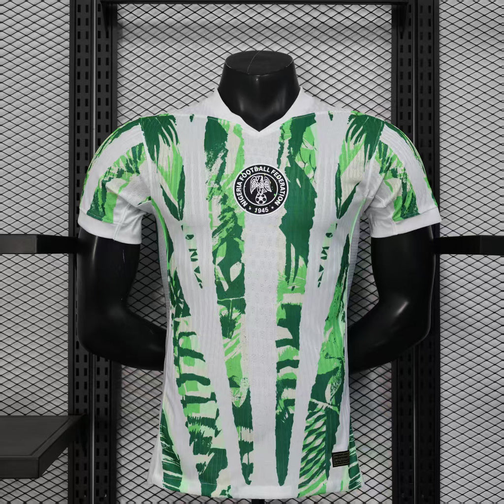 2025-26 Nigeria White Green Player Version