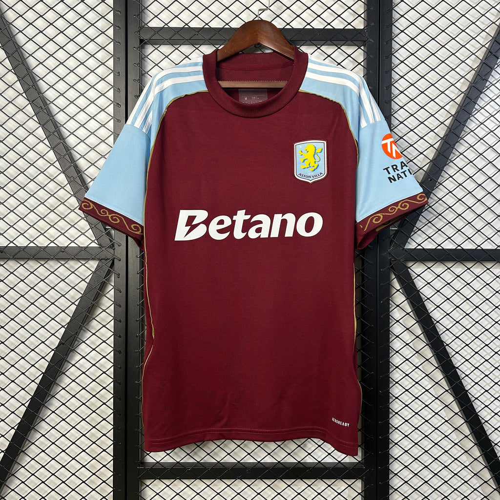 2025-26 Aston Villa Home S-4XL