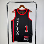 NBA 2024-25 Bulls City Edition N.° 1 Rosa