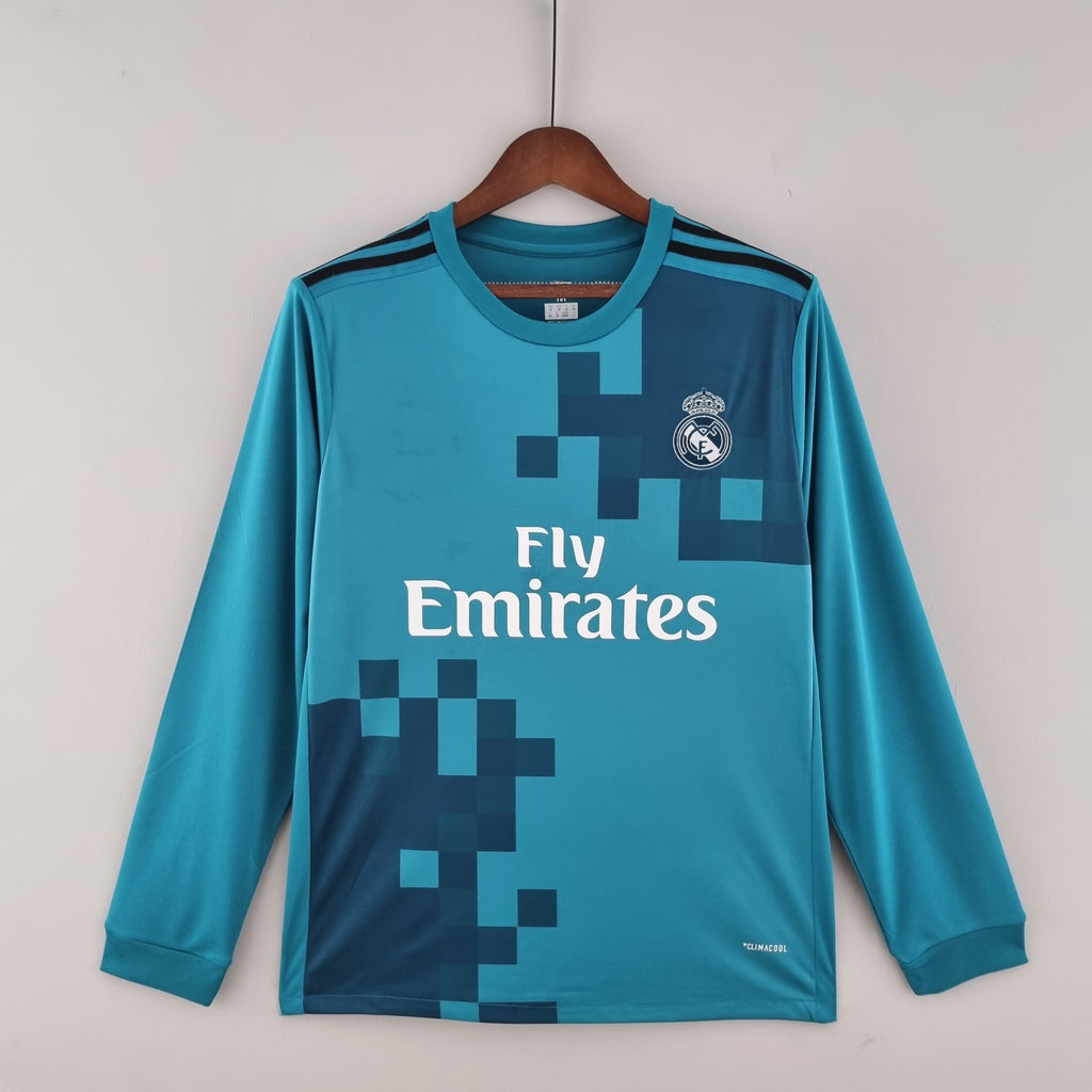2017-18 Real Madrid third away long sleeve