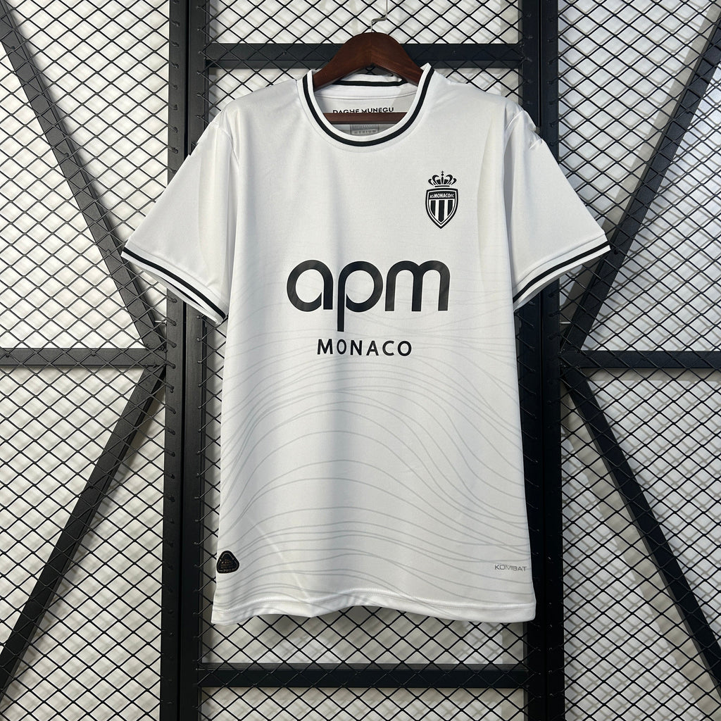 2025-26 Monaco Away White S-4XL