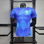 Camiseta visitante de Brasil 2025-26, versión S-3XL