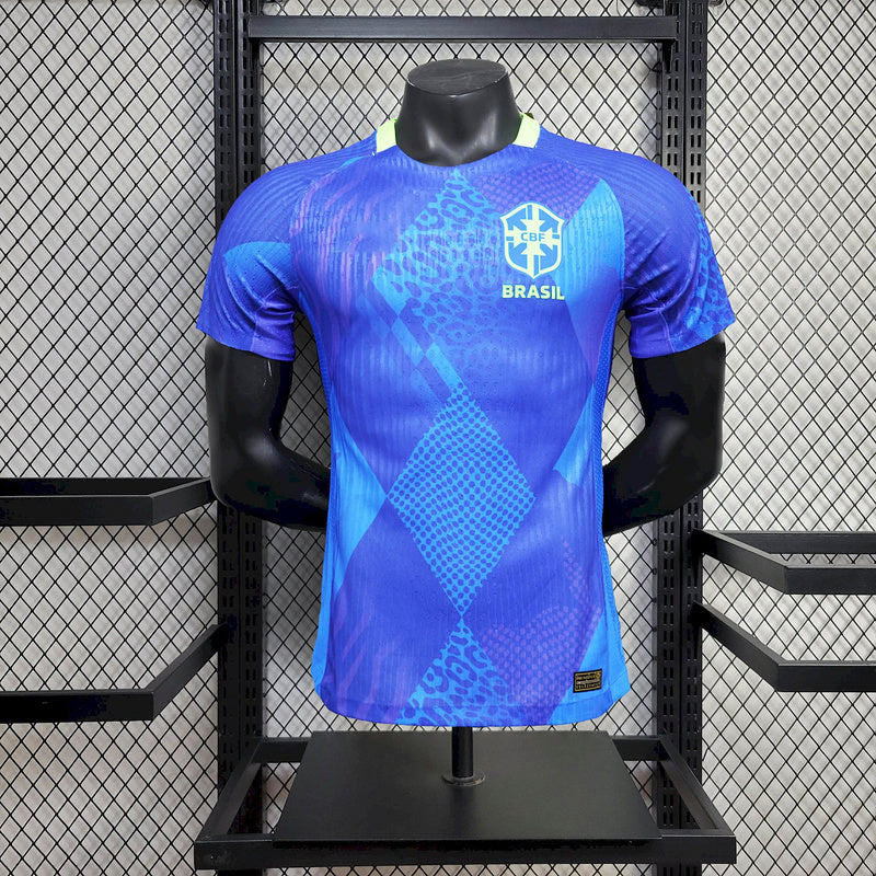 Camiseta visitante de Brasil 2025-26, versión S-3XL