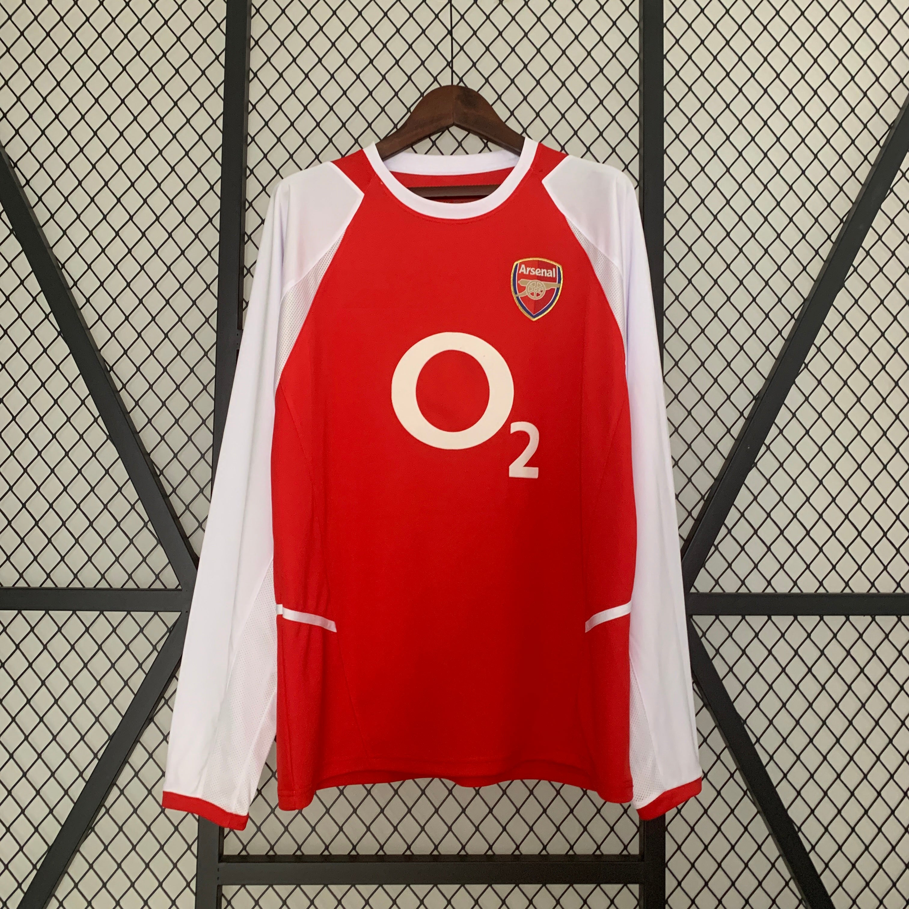 2002-04 Arsenal Home Long Sleeve