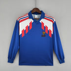 1988-90 France home Long Sleeve