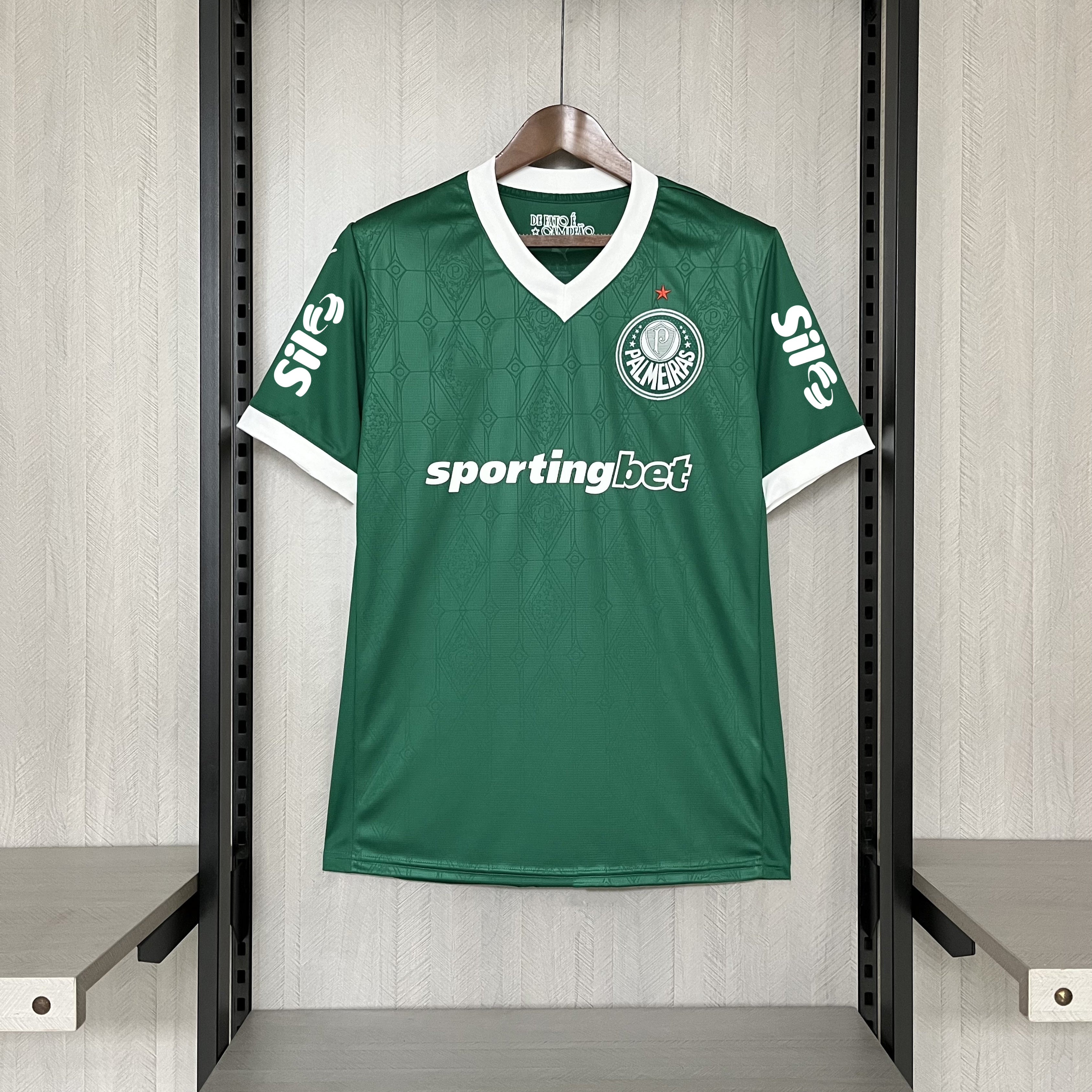 2025-26 Palmeiras home all sponsors Fan Version