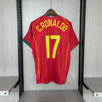 Portugal WM 2004 Heimtrikot Retro