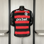 2025-26 Flamengo Home Player Version+All Sponsors