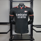 Arsenal Polo 2025-26 Schwarze Spielerversion