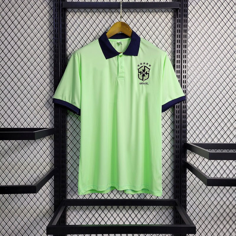 2023-24 Brazil Light Green POLO Size