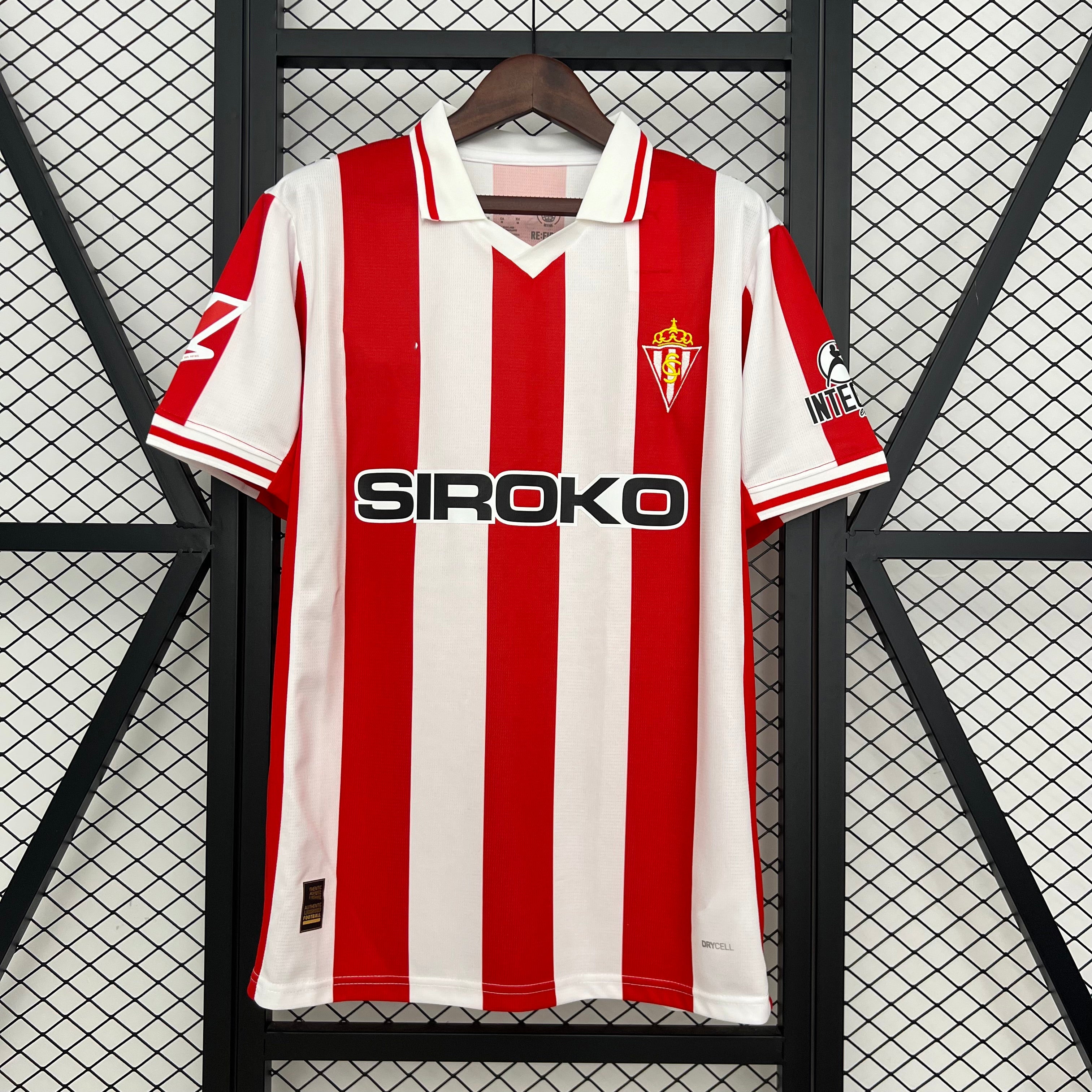 2025-26 Sporting Gijon Home S-4XL