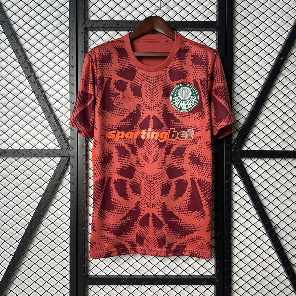 2025-26 Palmeiras Torwart-Rot-Fan-Version