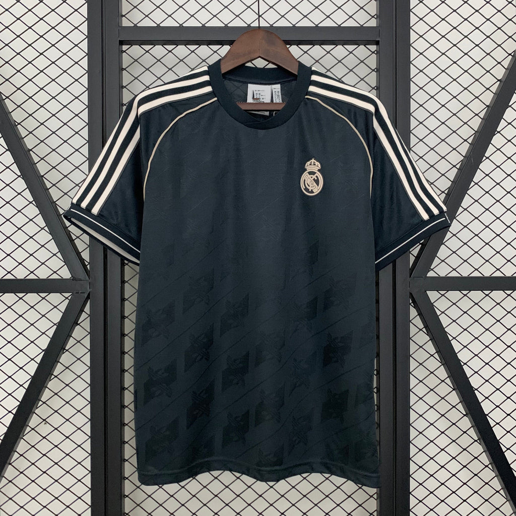 2025-26 Real Madrid Cotton T-Shirt Black