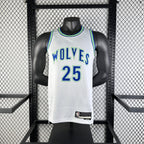 NBA 2024-25 Timberwolves Retro N.° 25 ROSE
