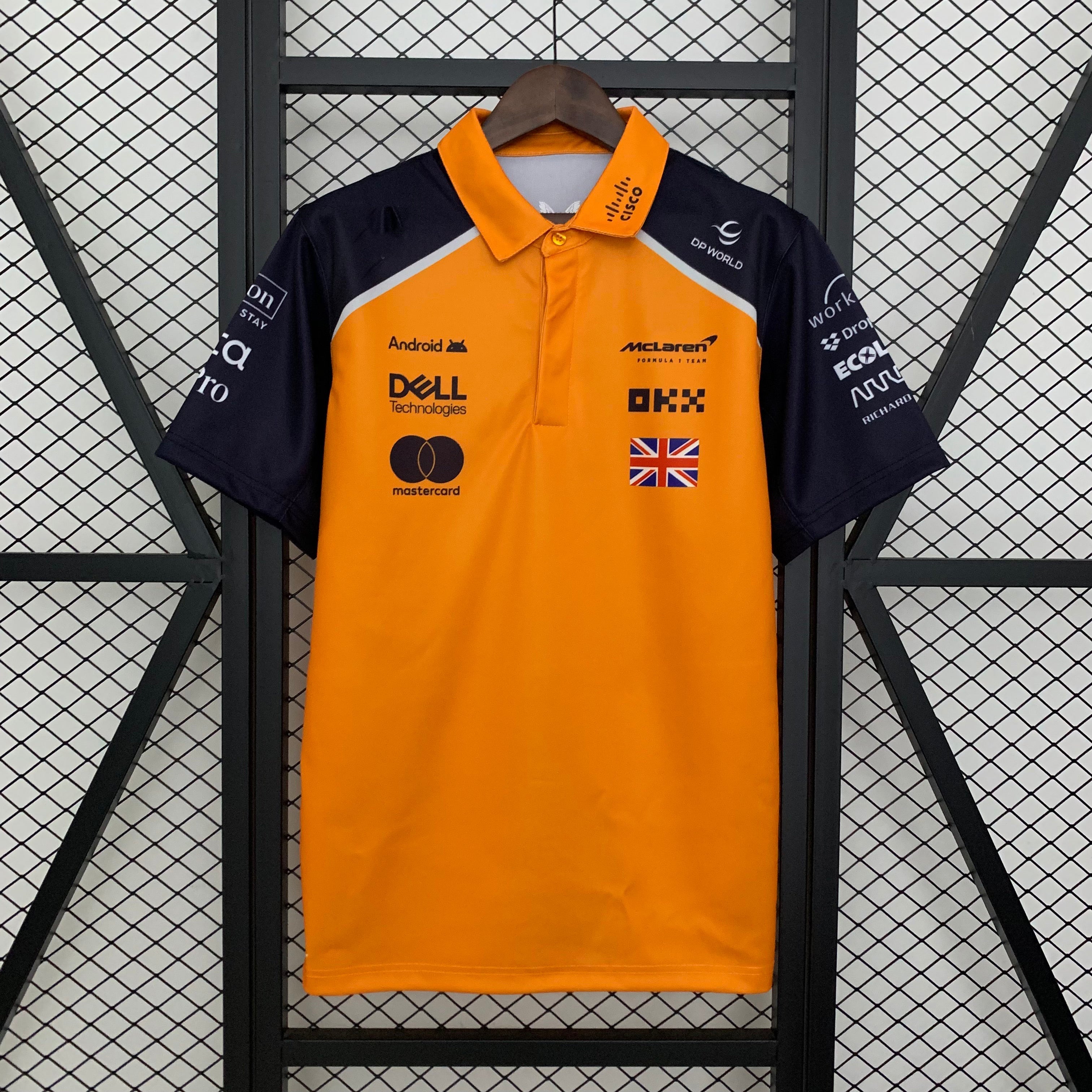 2025 Polo F1 Formula One Racing Suit McLaren 4 NORRIS Size S-5XL