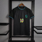 2022-23 Brazilian black reflective font (customizable name)