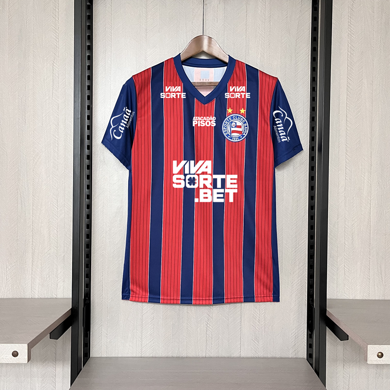 2025-26 Bahia Away +All Sponsors Fan Version
