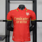 2025-26 Arsenal Special Red Polo Player Version