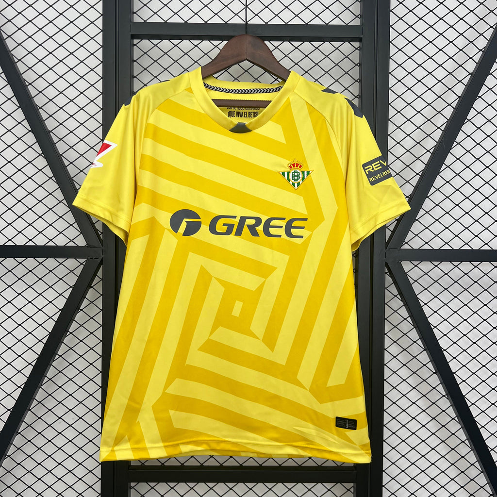 2025-26 Real Betis Goalkeeper Yellow
