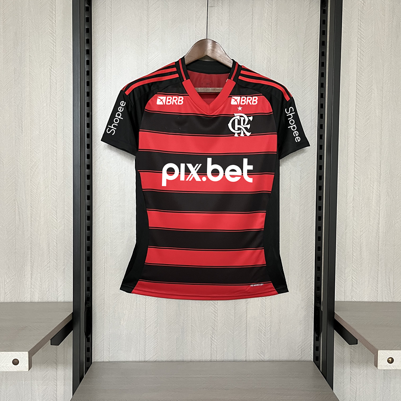 2025-26 Flamengo Home Women +All Sponsors