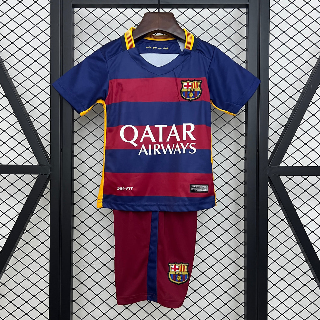 2015-16 Barcelona Home KIDS 16-28