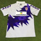 1991-92 ACF Fiorentina Visitante Blanco Retro