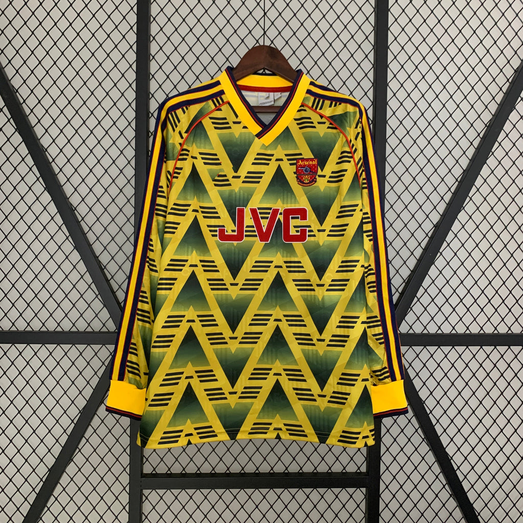 1991-93 Arsenal Away Long Sleeve