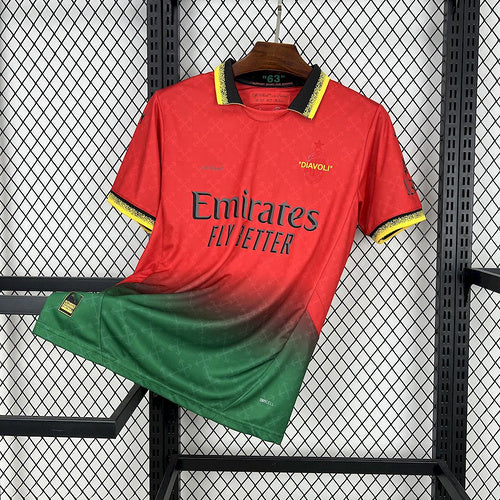 Versión especial para aficionados del AC Milan rojo y verde 2025-26