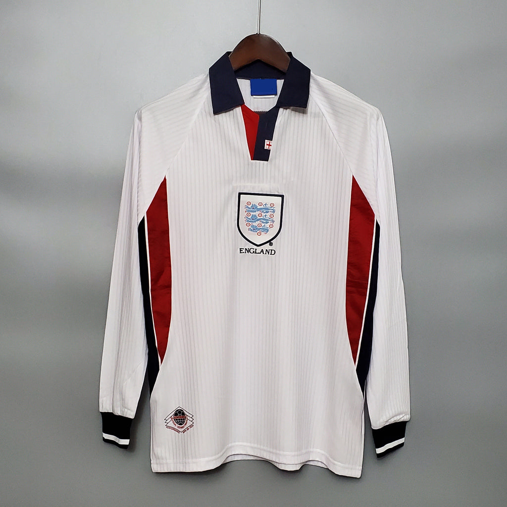 1998 England home Long Sleeve S- 2XL
