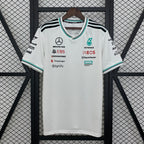 Formel-1-Rennanzug F1 2025 Mercedes Weiß Größe S-5XL