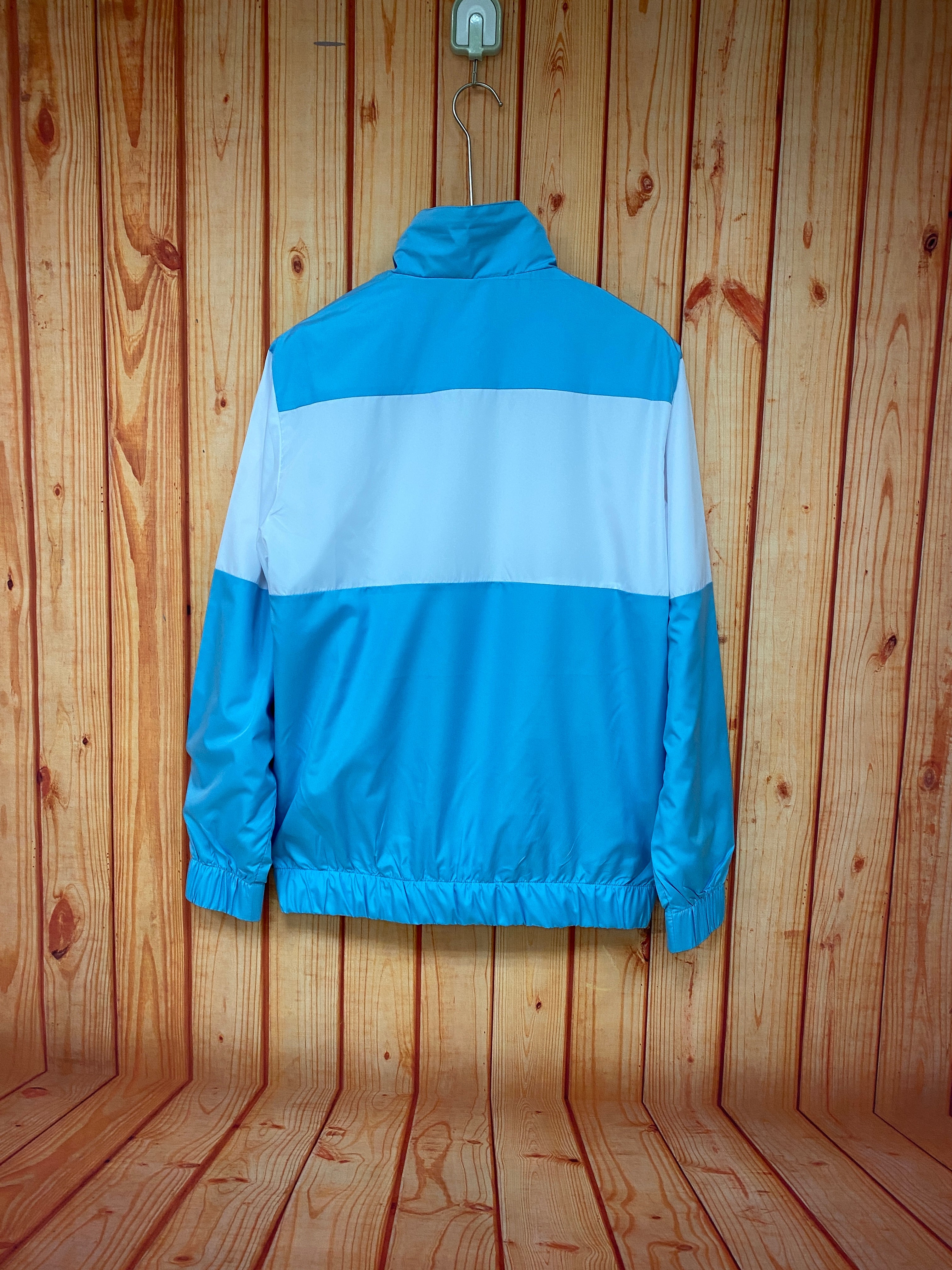 21-22 Manchester City Windbreaker Blue and White