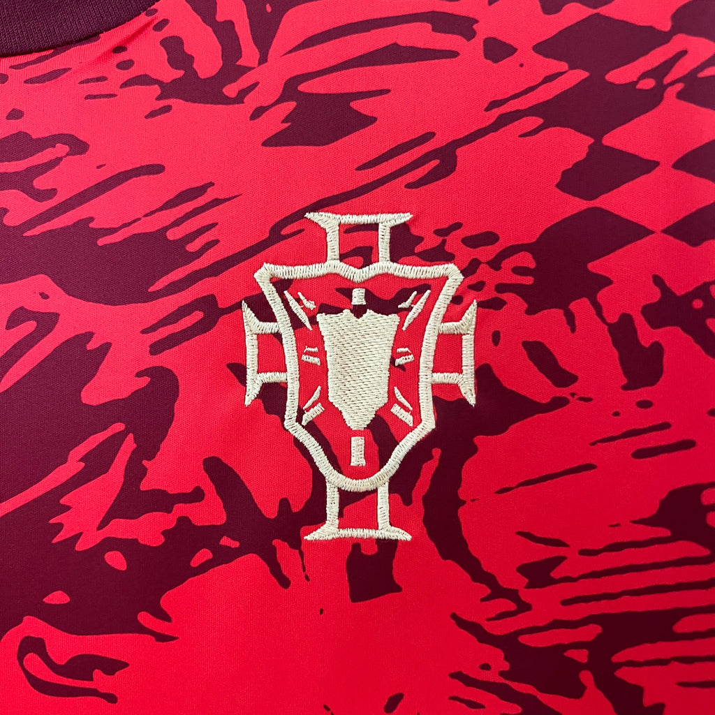 2024-25 Portugal Training Wear Red