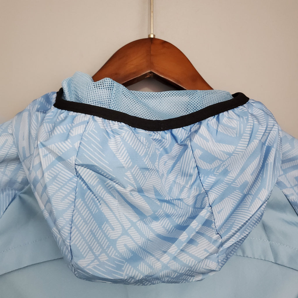 21-22 Windbreaker Manchester City blue