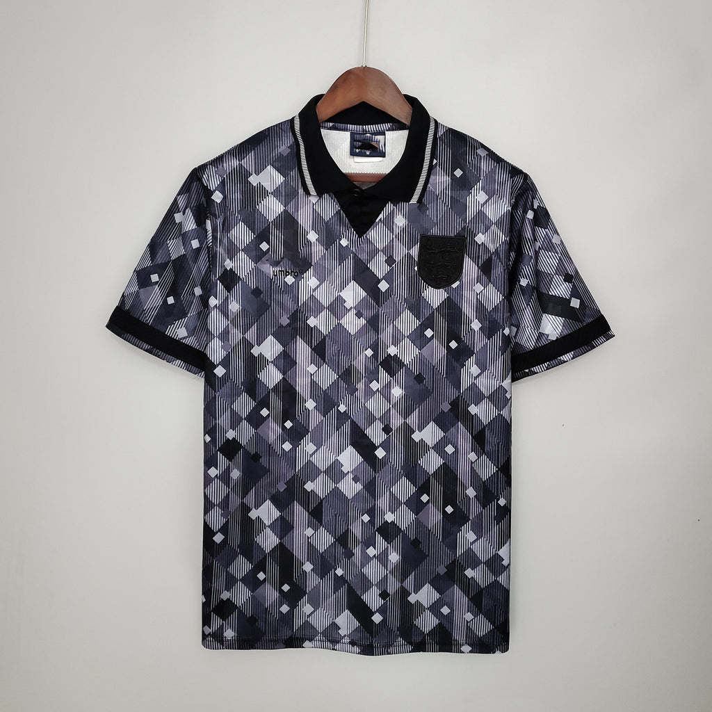 1990 England black away Retro