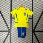 2002 Brazil Home Retro KIDS SIZE 16-28