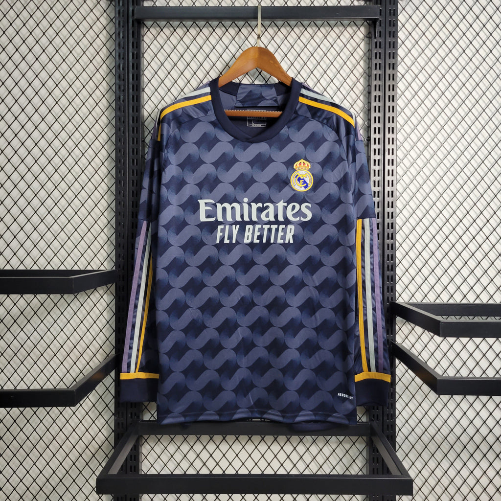 2023-24 Real Madrid away long sleeve