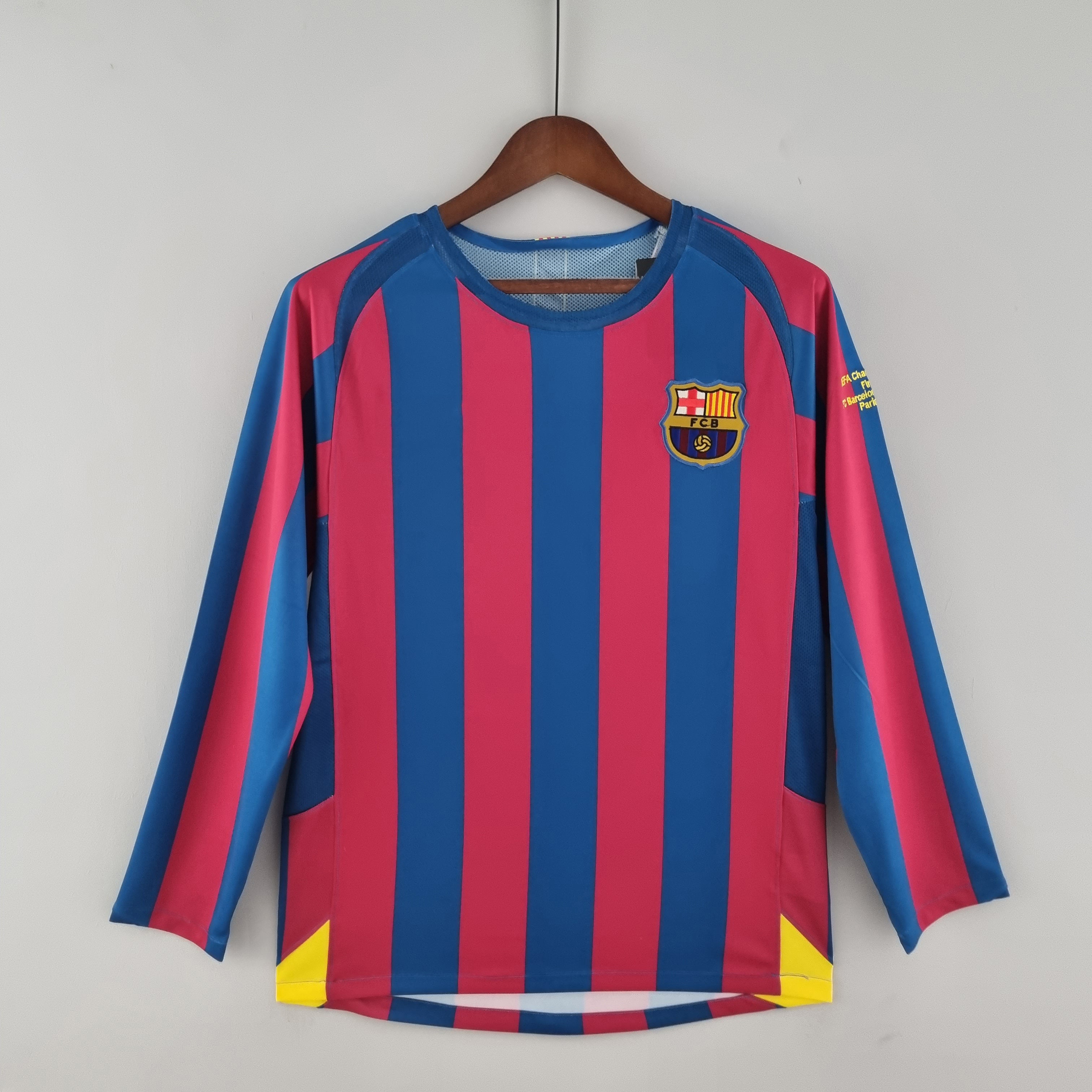 2005-06 Barcelona home Long Sleeve