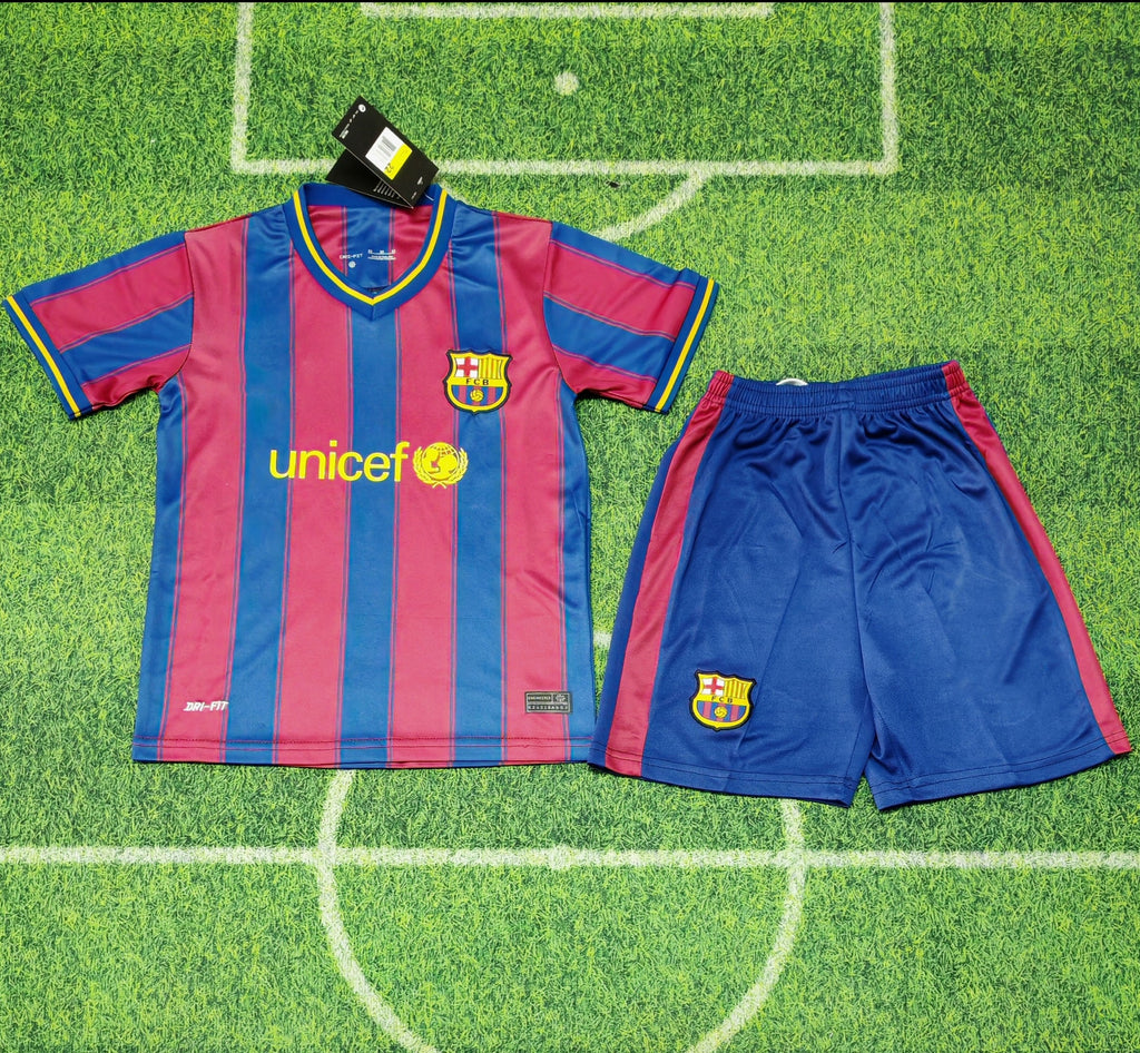 2009-10 Barcelona Home KIDS 16-28