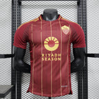 Roma Heimtrikot 2024-25, Spielerversion, Rundhalsausschnitt