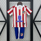 2025-26 Atletico Madrid Home Kids Sizes 16-28