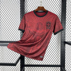 Versión especial para aficionados de la camiseta roja de Brasil 2025-26