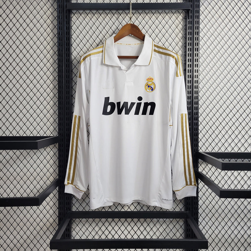 2011-12 Real Madrid Home Long Sleeve