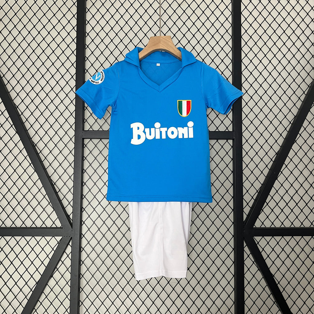 1987-88 Napoli home kids 16-28