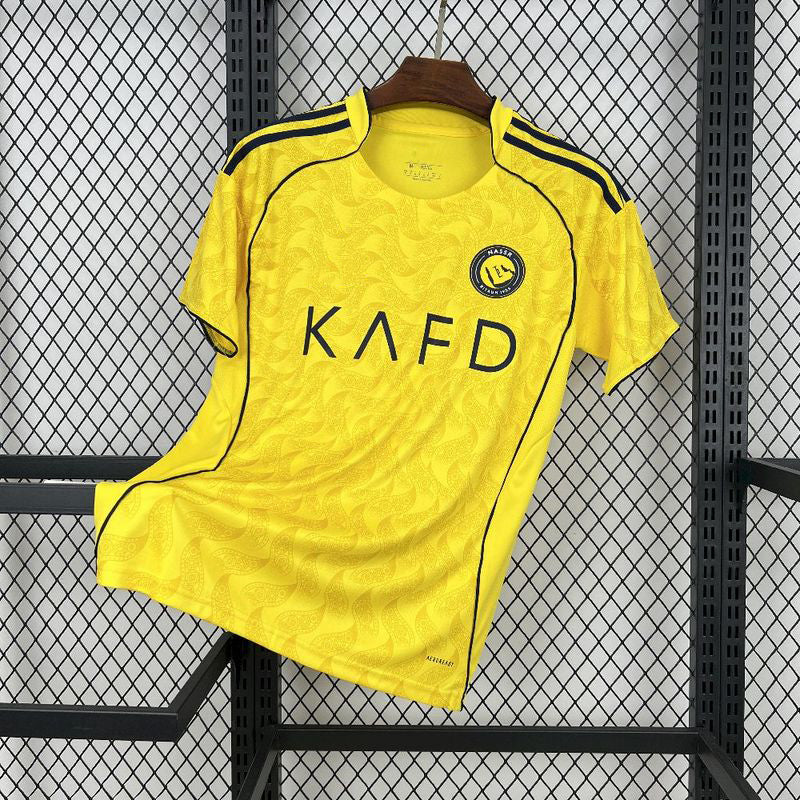 2025-26 Al Nassr FC Riyadh Victory Home Fan Version
