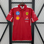 Traje de carreras de Fórmula 1 Polo F1 2025 Ferrari talla S-5XL