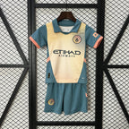 2024-25 Manchester City Fourth Kids Size 16-28