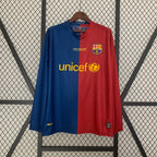 2008-09 Barcelona Champions League home Long Sleeve