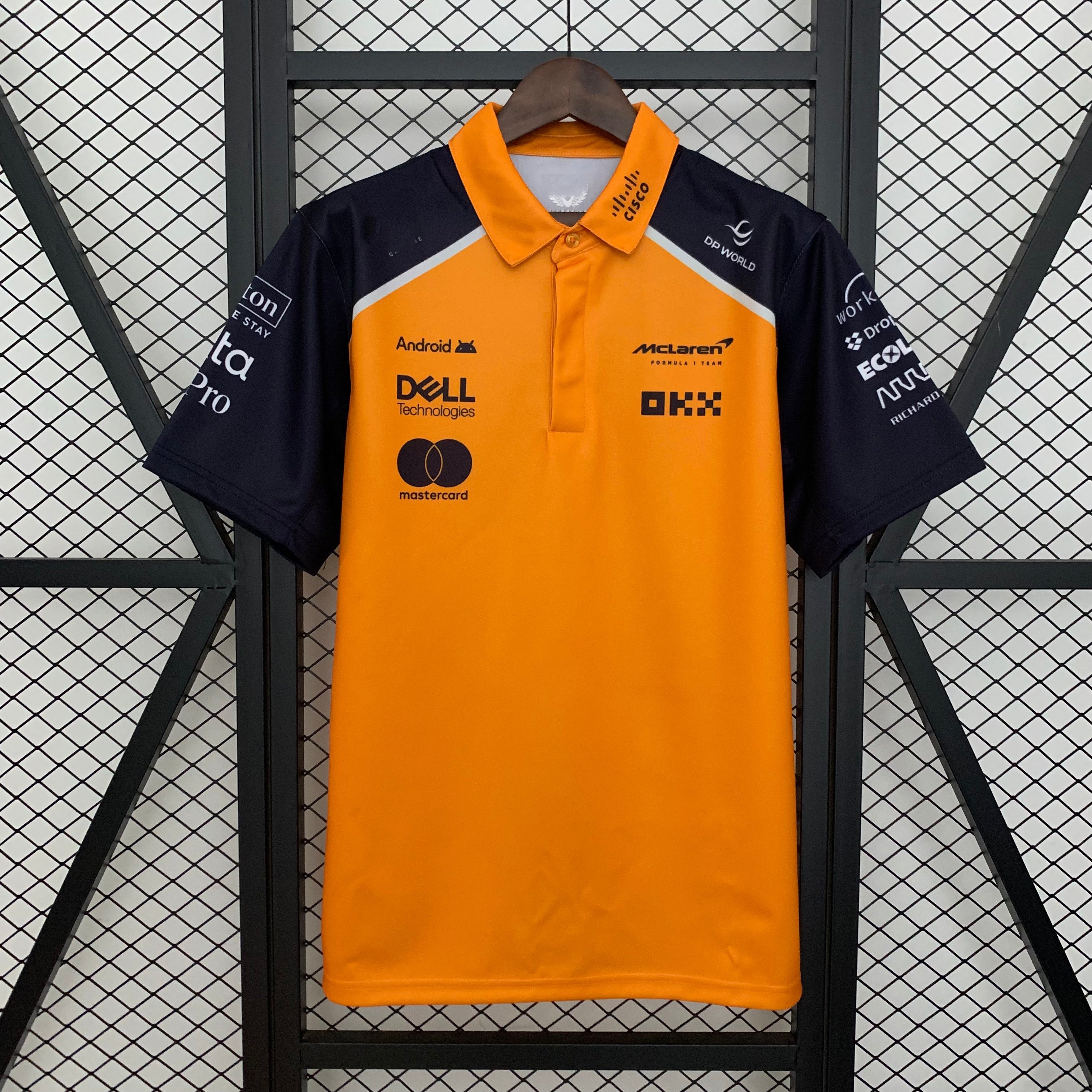 2025 Polo F1 Formula One Racing Suit McLaren Size S-5XL