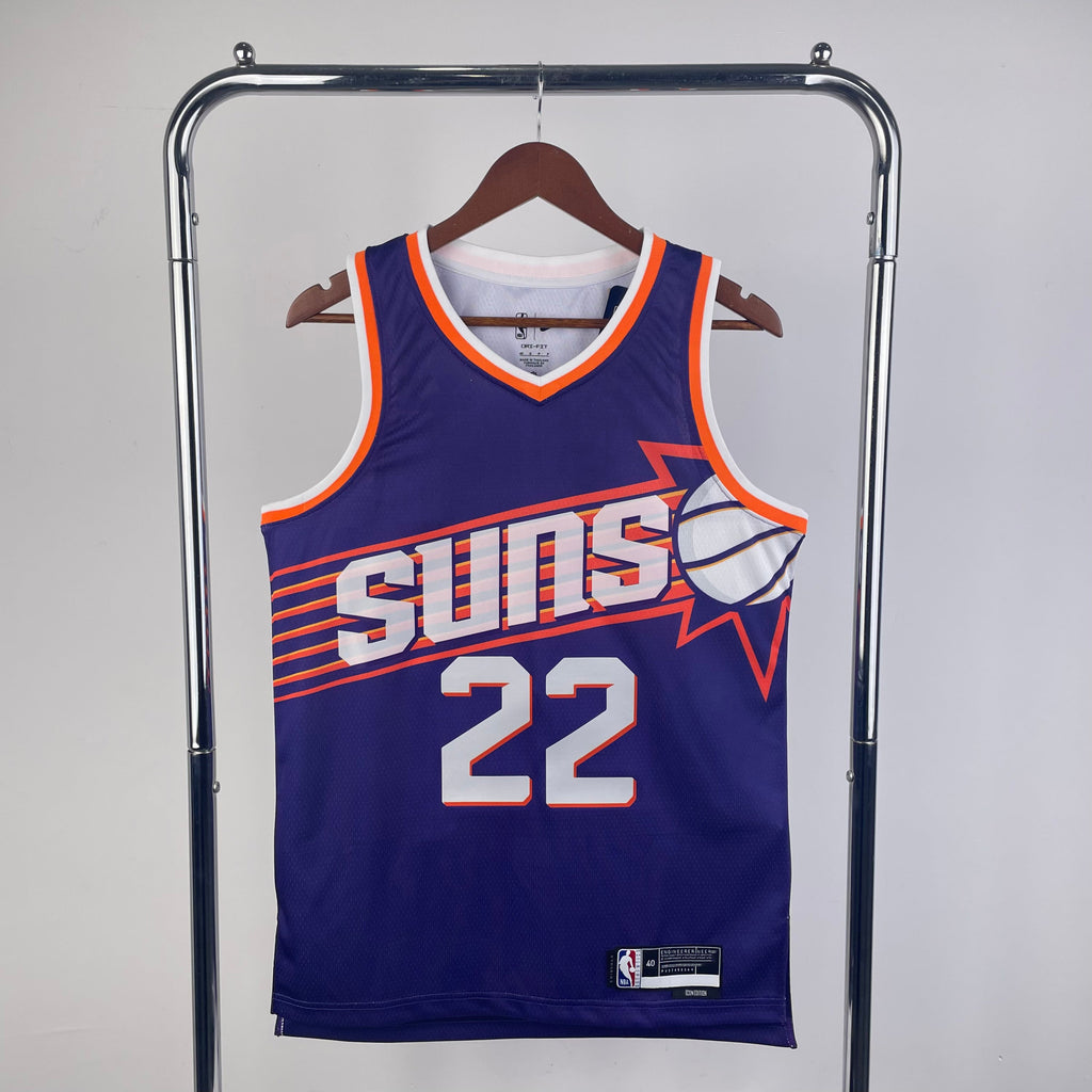 NBA 2024-25 Suns away purple No. 22 AYTON
